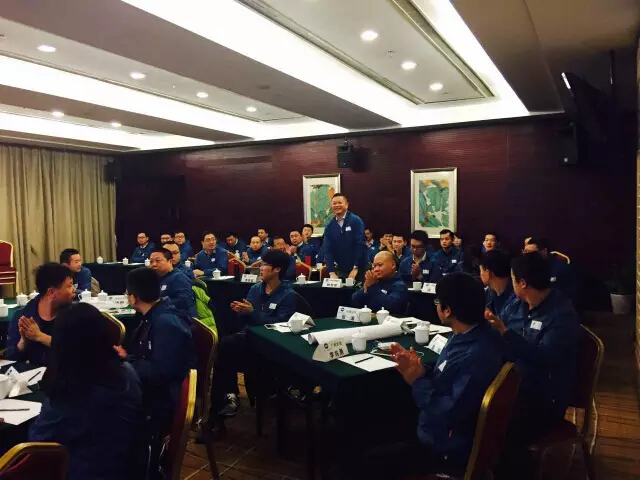 1月8日上午，柯尼卡美能達代表和思路順庫李東超發(fā)表講話-科頤辦公分享