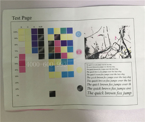 柯尼卡美能達彩色復印機C360打印效果顏色很淡效果圖-科頤辦公