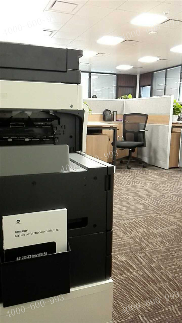 金融使用的柯尼卡美能達(dá)bizhub287復(fù)印機(jī)