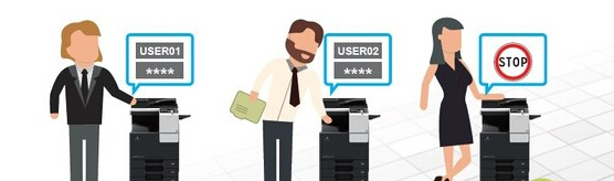 柯尼卡美能達(dá)C266分層管理權(quán)限、精確到每個(gè)使用者-科頤辦公